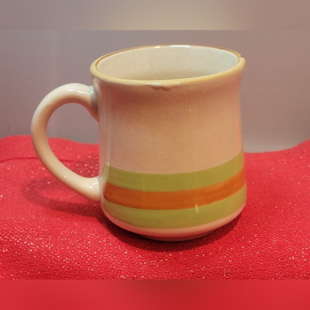 JPM Casualstone Mug 802 Korea Green/Orange/Stripe